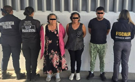 La “abuelita de Chalco”, Carlota ‘N’ y sus hijos son vinculados a proceso por homicidio calificado