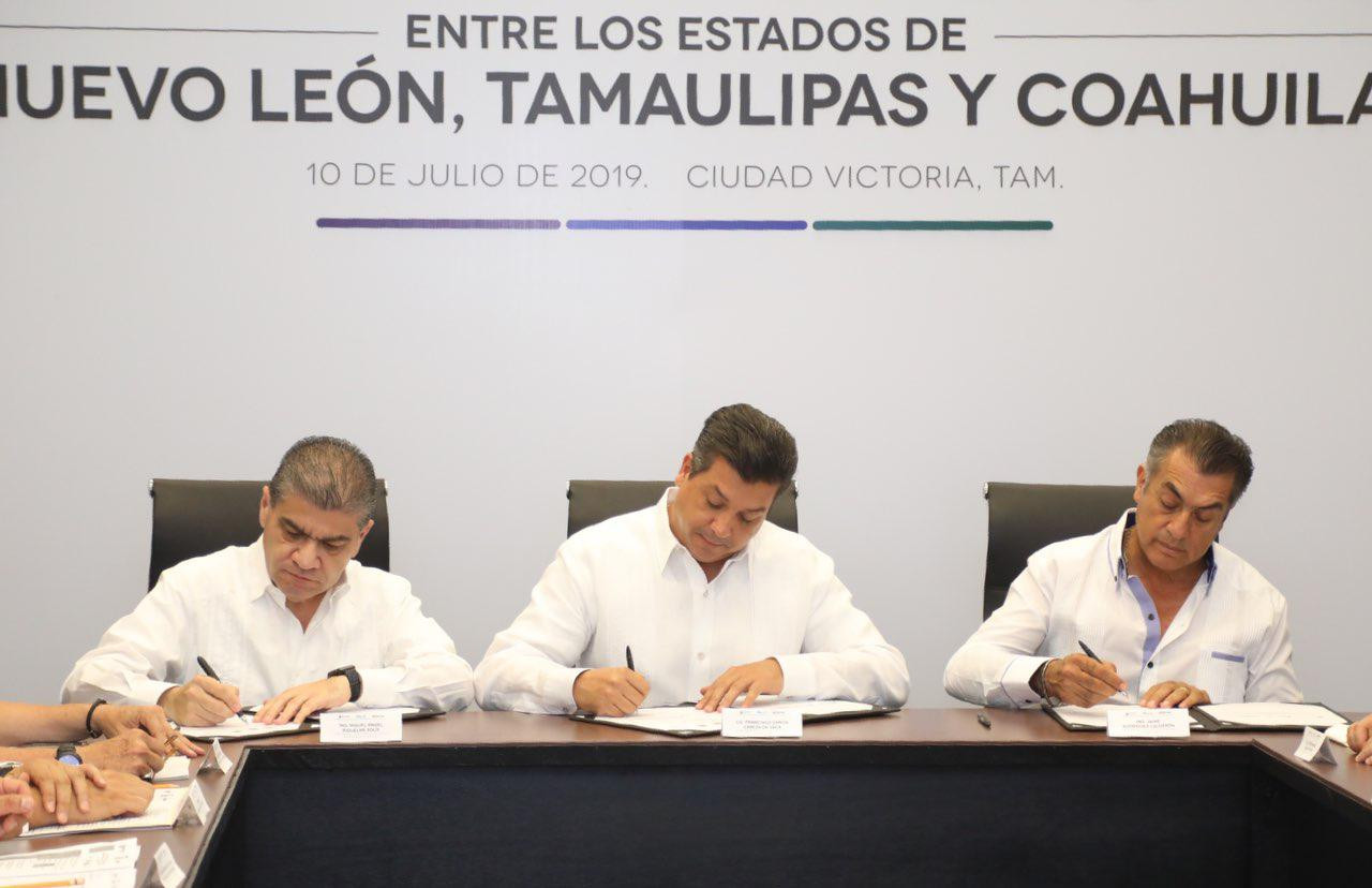 Firman gobernadores del Norte Convenio de Seguridad