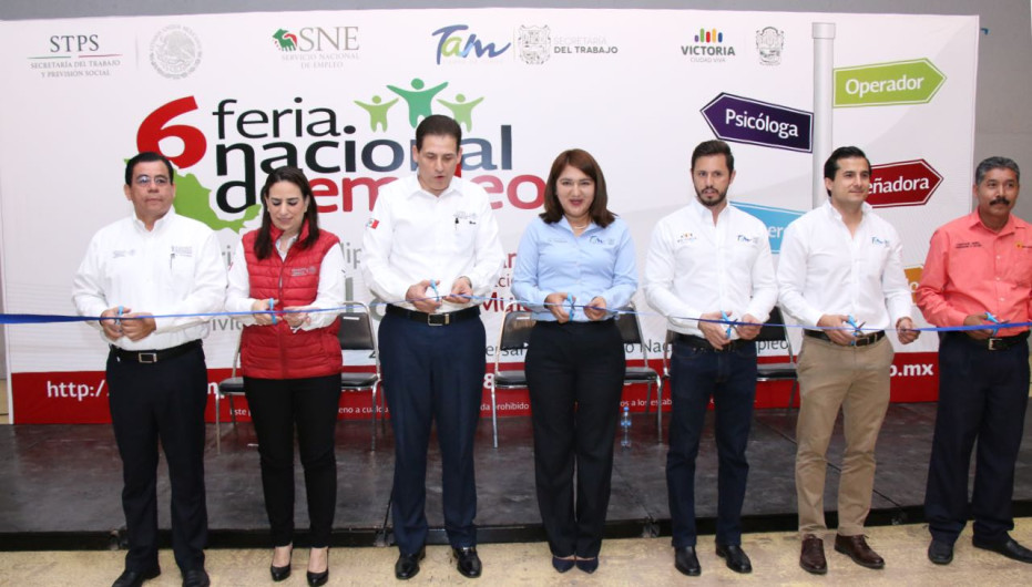 Realizan Feria Nacional de Empleo Victoria 2018