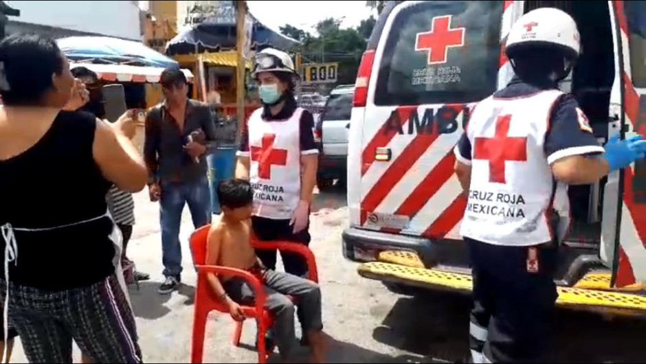 Sorprende golpe de calor a niño chiapaneco en Matamoros