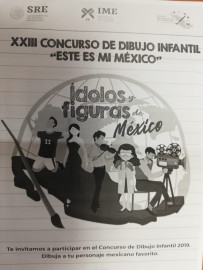 SRE invita a participar en concurso de dibujo