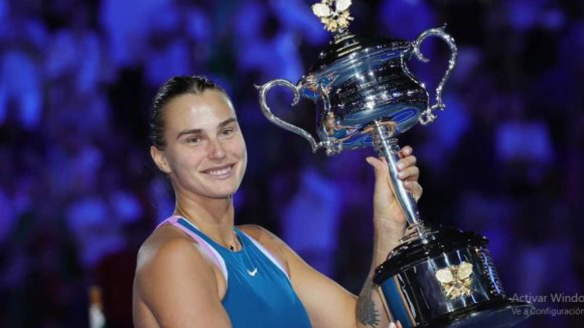 Aryna Sabalenka se consagra campeona del Abierto de Australia