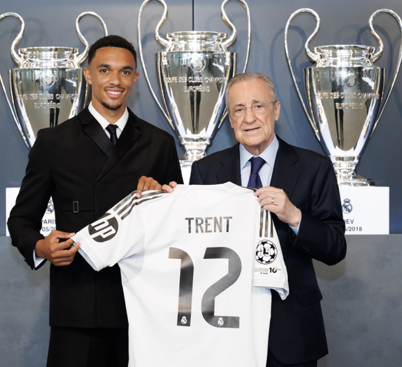 Trent Alexander-Arnold es presentado en el Real Madrid; portará el dorsal "12"