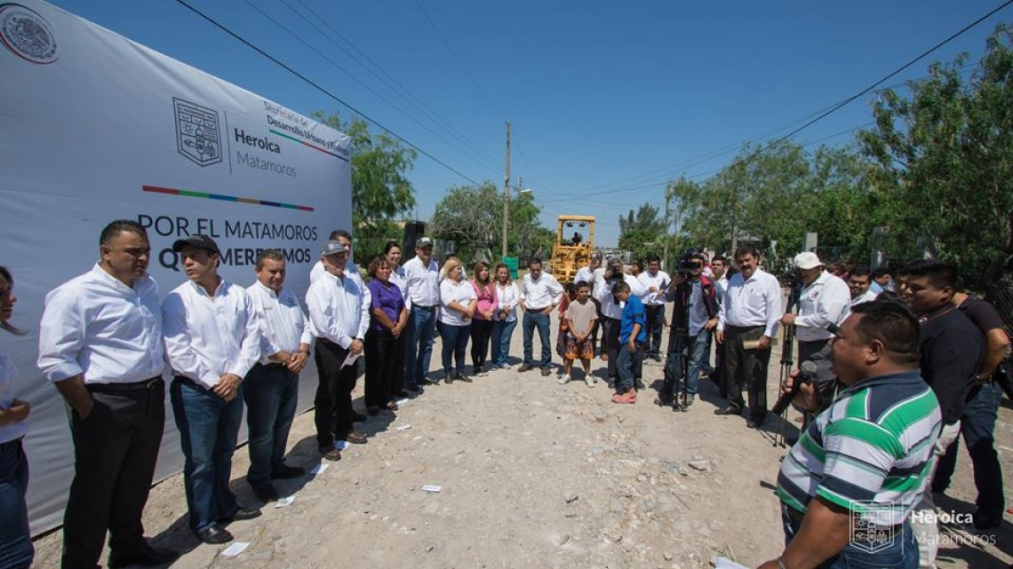 Inicia "Programa de Pavimentación Masiva"