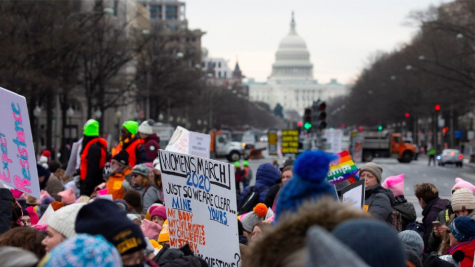 “Un violador en tu camino” llega a la Casa Blanca