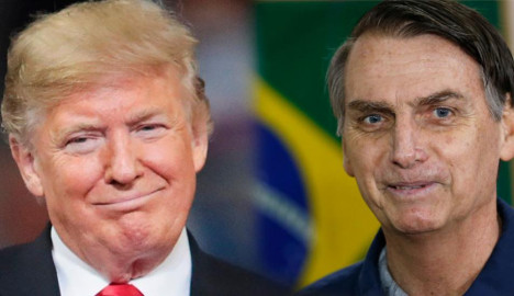 Trump recibirá a Bolsonaro en EU para discutir crisis venezolana
