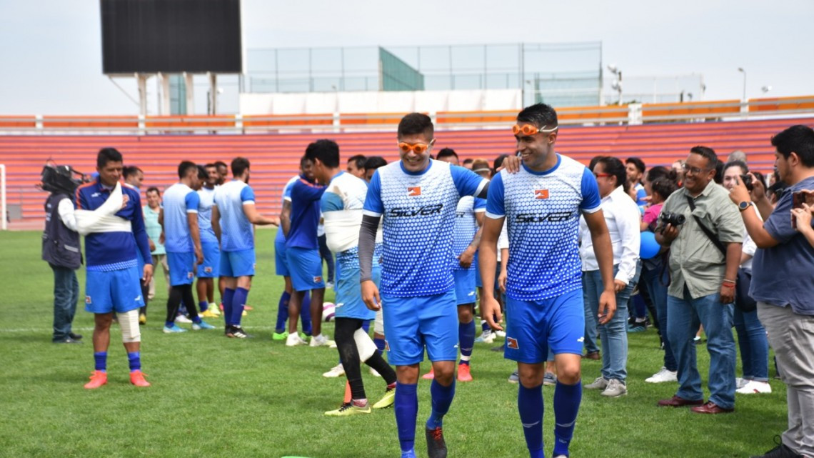 Correcaminos y niños con discapacidad juntos por la sensibilización