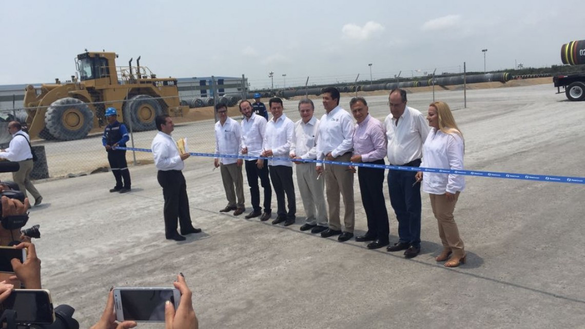 Arranca construcción de gasoducto Tuxpan-Texas en Altamira