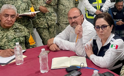 Llega coordinadora nacional de PC al sur de Tamaulipas ante emergencia por lluvias