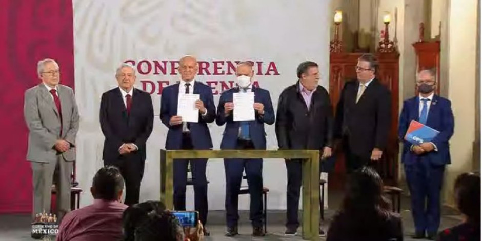 Firma AMLO convenio con la ONU para la compra de medicamentos