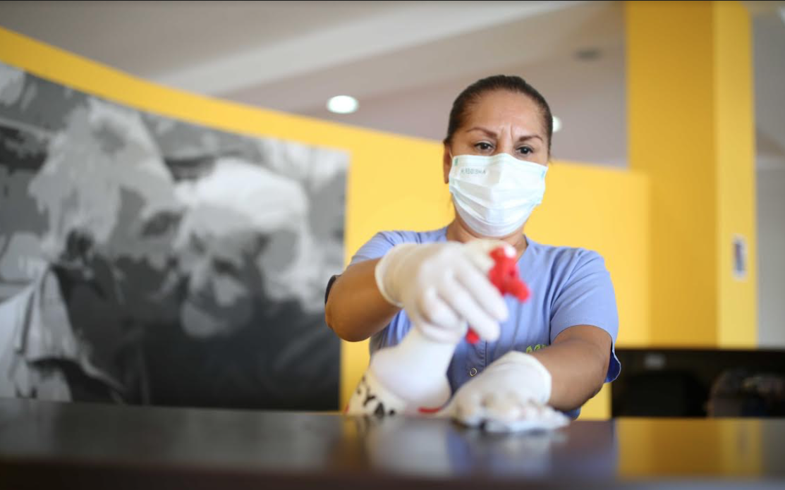 Fueron desinfectados centros asistenciales del DIF Tamaulipas