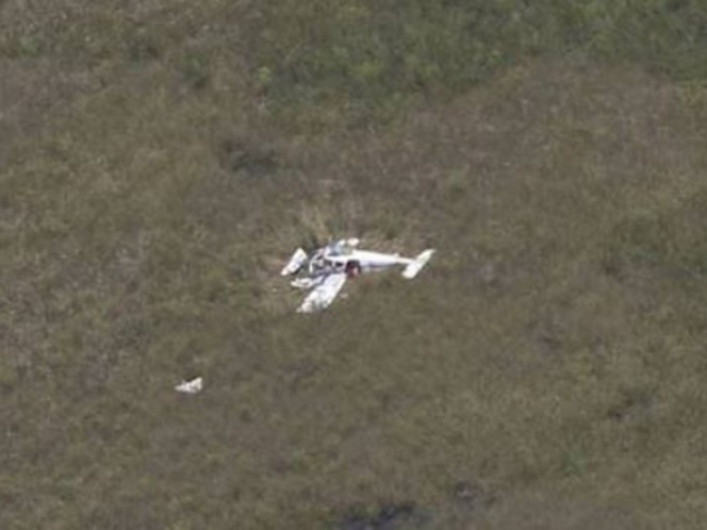3 muertos tras choque de 2 avionetas en Florida