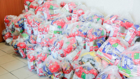 Entrega DIF Reynosa apoyo alimentario