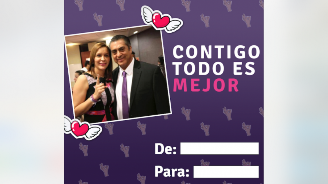 “El Bronco” se luce con tarjetas personalizadas para San Valentín