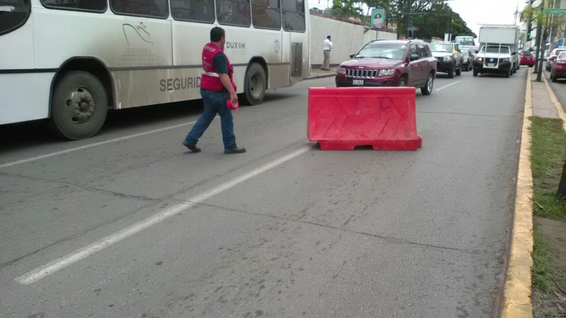 Un mes cerrado el tramo de avenida Hidalgo entre Francia y Agua Dulce