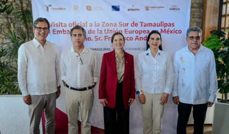Unión Europea fortalece relación con Tamaulipas 
