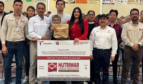 Promueve Tamaulipas consumo de productos del mar en comunidades vulnerables
