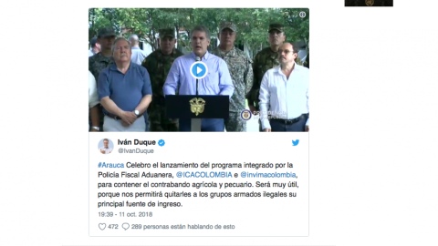 Gobierno Colombiano recupera 136 parques en poder de narcomenudistas