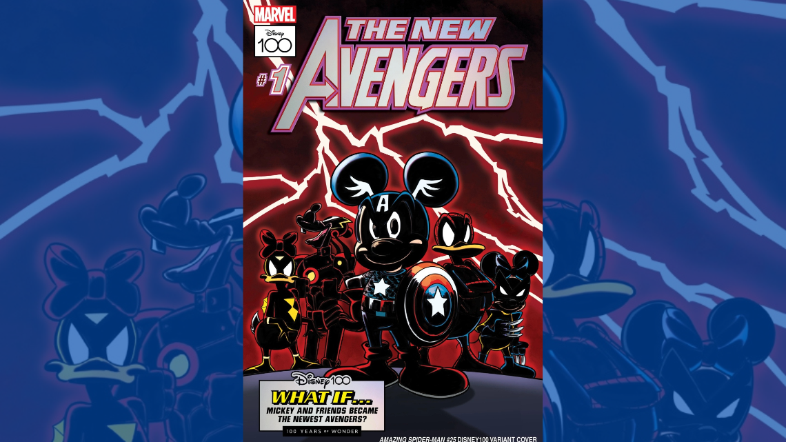 Marvel Comics lanza portadas con Mickey Mouse por 100 aniversario