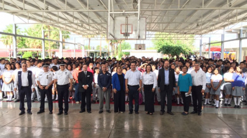 Celebran la semana del bienestar en el CBTis 135 