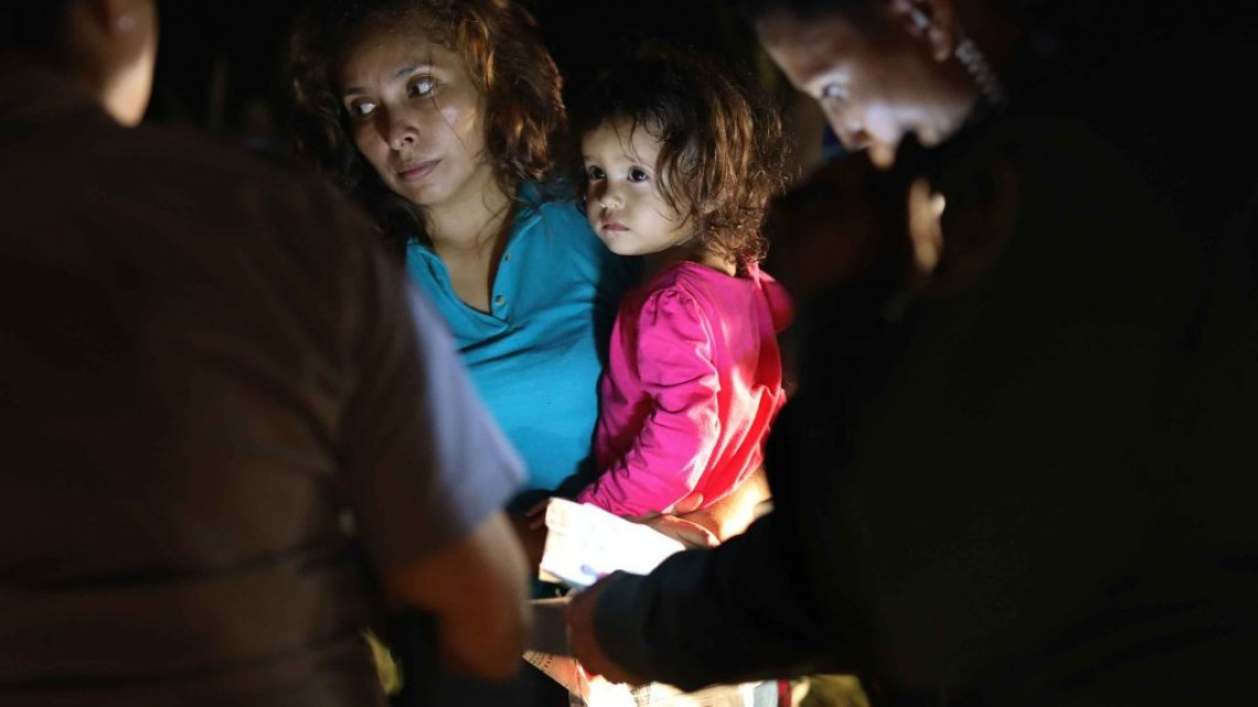 La imagen de la "tolerancia cero" de Trump hacia los inmigrantes