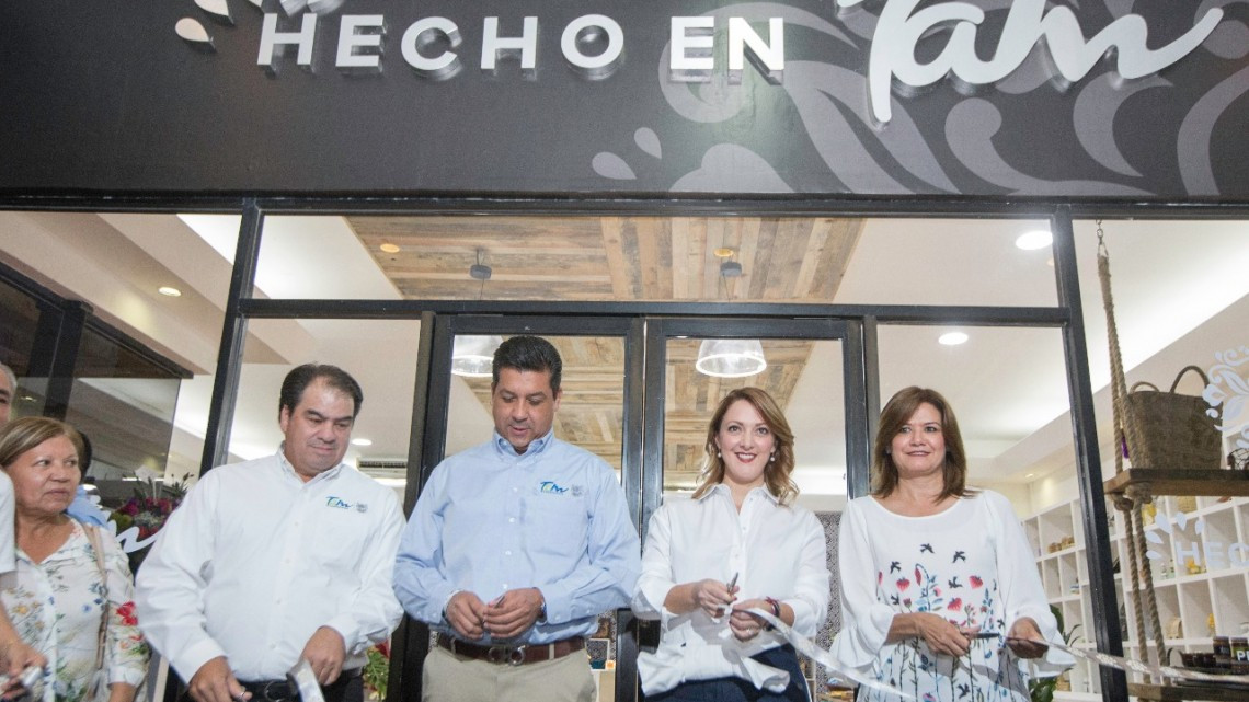 Inaugura Gobierno tienda “Hecho en TAM”