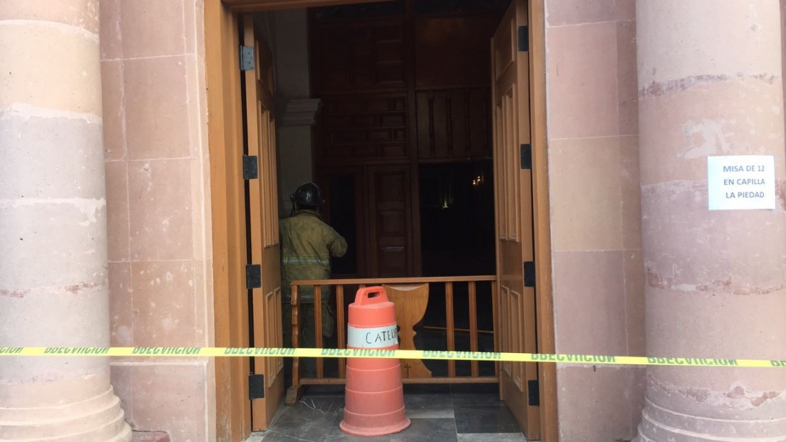 Sufre atentado catedral de Matamoros