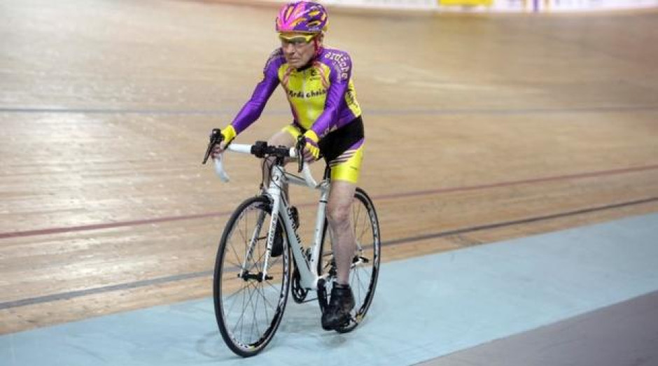 Con 105 años de edad, este francés impone un récord en ciclismo