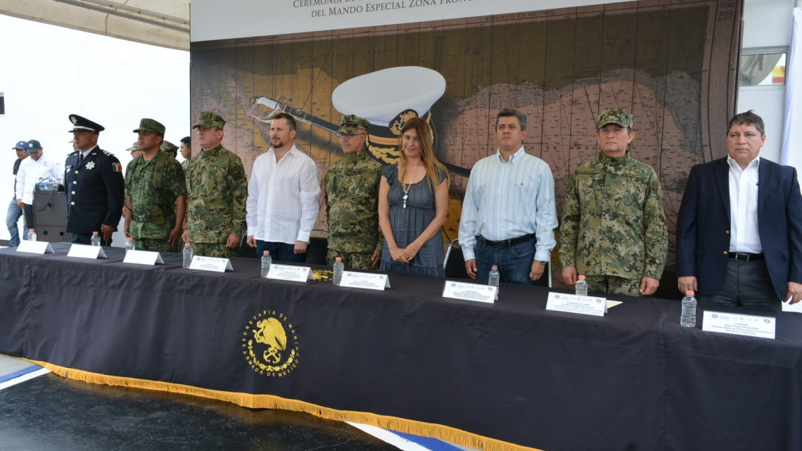Cambia mando de la Base Operativa Reynosa de la SEMAR