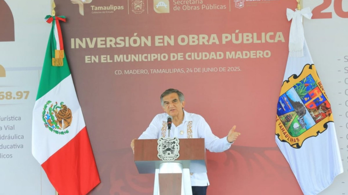 Supervisa Américo Villarreal avances del nuevo Hospital General de Ciudad Madero