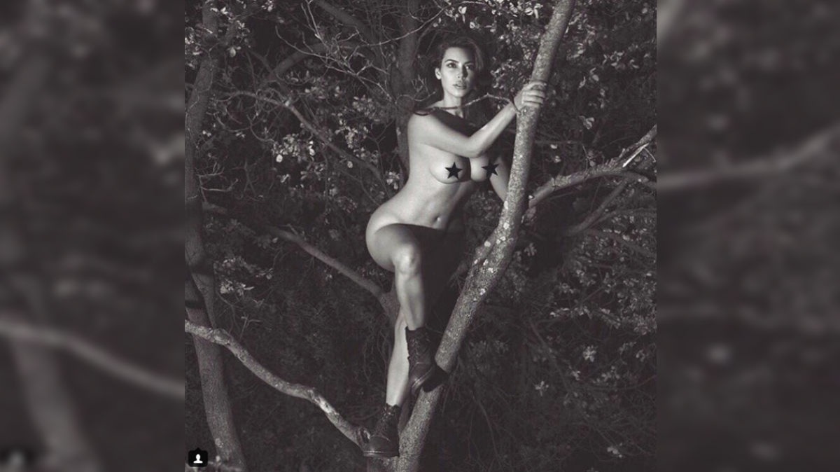 Kim Kardashian sorprende a sus fans con desnudo