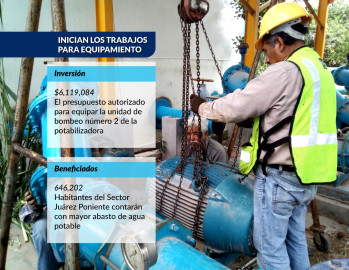 Equipan Planta Pastor Lozano para aumentar el abasto a Juárez Poniente