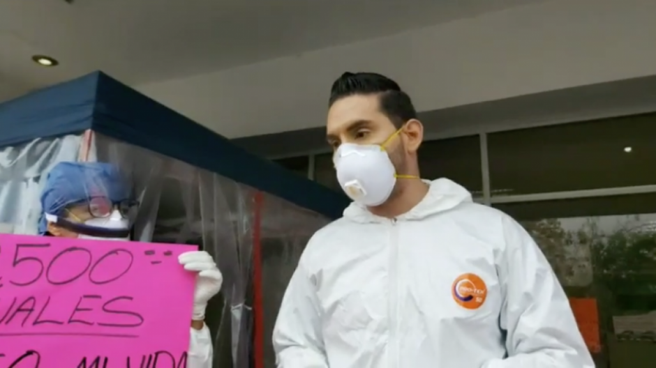 Personal de Hospital General en Nuevo Laredo exigen protección ante el coronavirus