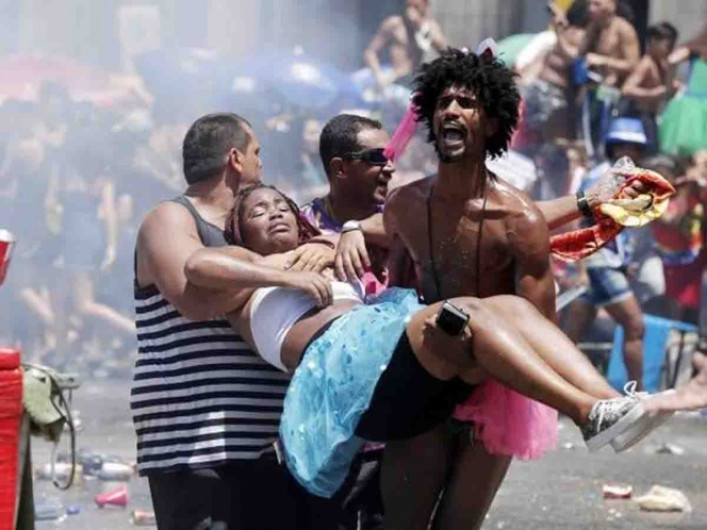 217 heridos tras tumulto en Carnaval de Río