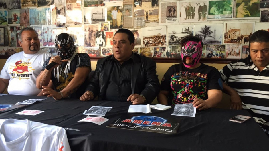 Invitan a gran cartel luchístico en Arena Hipódromo