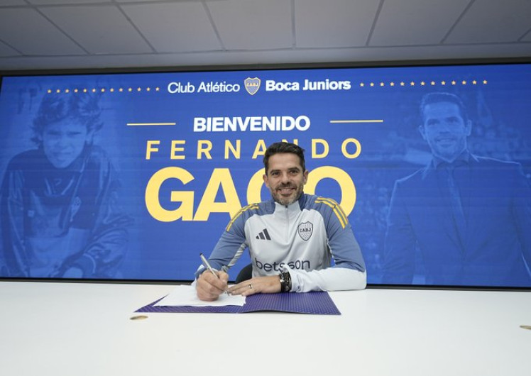 Fernando Gago es presentando como director técnico de Boca Juniors tras abandonar las Chivas 