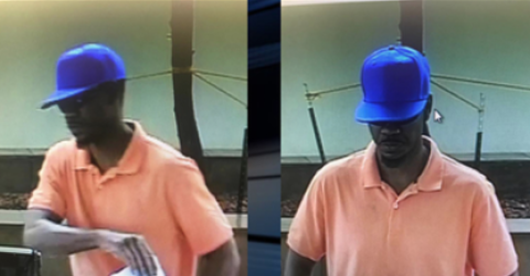 Van tras sospechoso de robo de banco