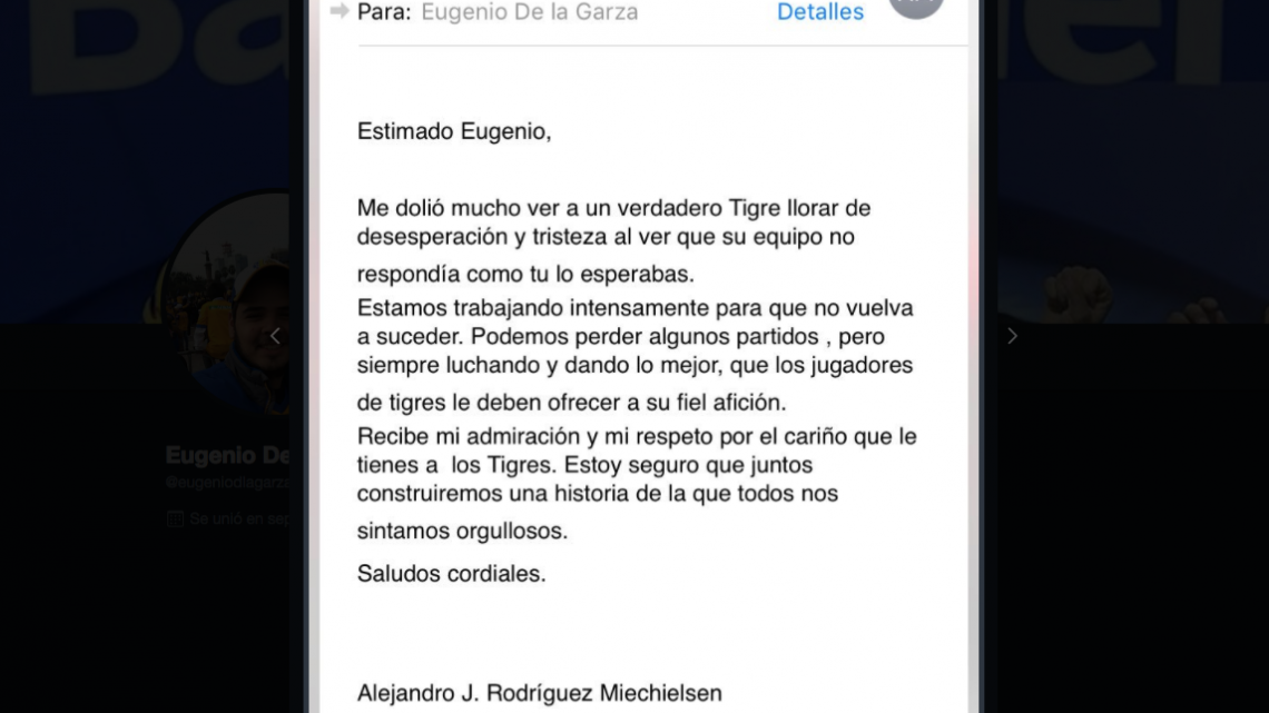 En 2010 lloraba por Tigres casi descendido, hoy festeja campeonato