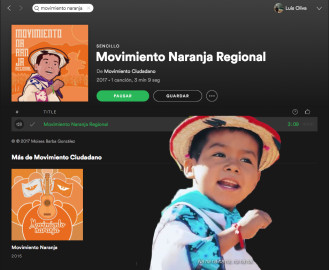 ¡Movimiento Naranja ya llegó a Spotify!