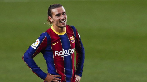 Laporta no descarta la salida de Griezmann del Barcelona