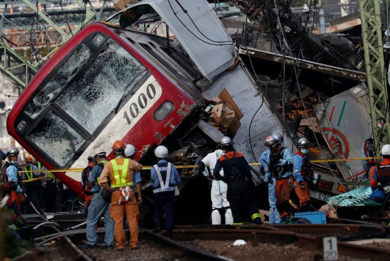 Accidente de tren en Japón deja 32 heridos
