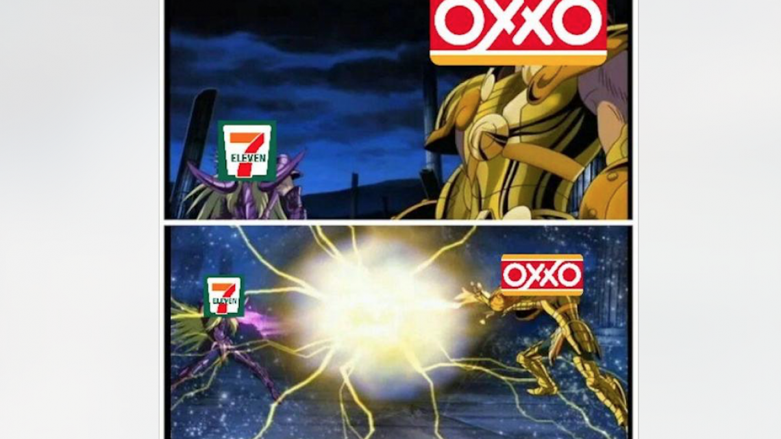 El trolleo de 7-Eleven a Oxxo y los memes