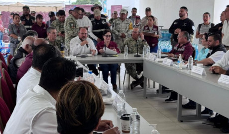 Descienden niveles de agua en el sur de Tamaulipas; continúa apoyo a la población afectada