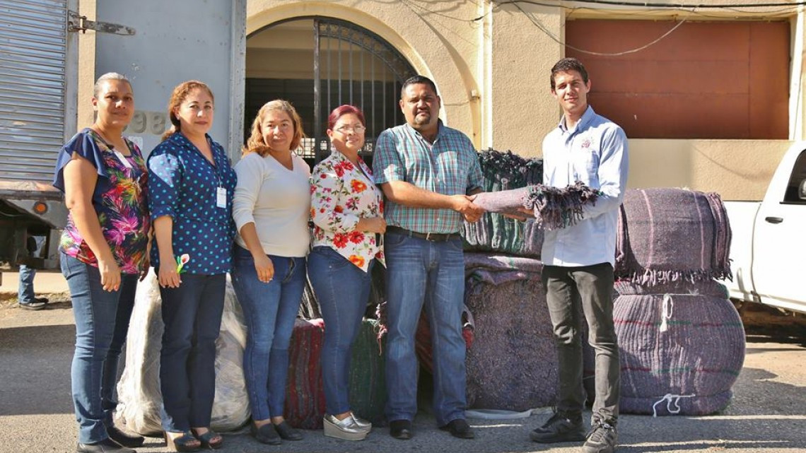 DIF Tamaulipas entrega cobertores en Cedes
