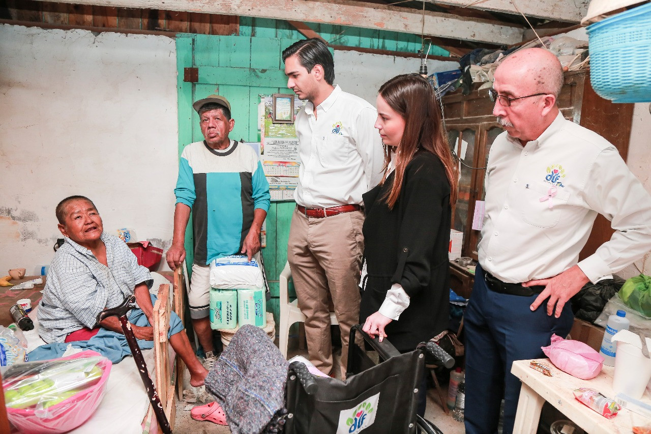 DIF Reynosa realiza programa Jueves de Visita en colonia Ernesto Zedillo