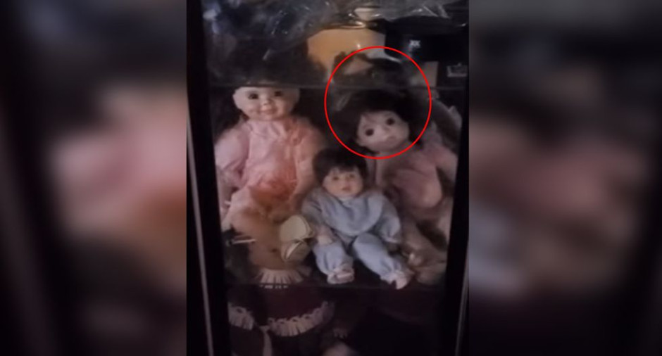 ¡Ay nanita, qué miedo! Graban momento en que muñeca se mueve sola