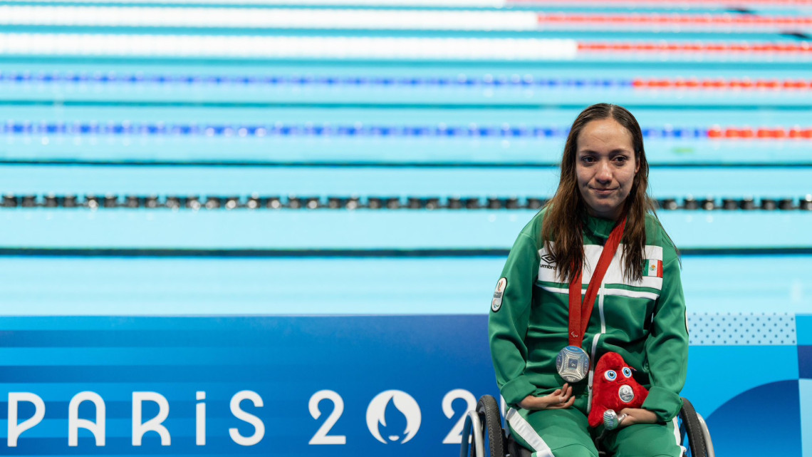 ¡Primera presea para México! Haidee Aceves se lleva la medalla de plata en Paralímpicos de París