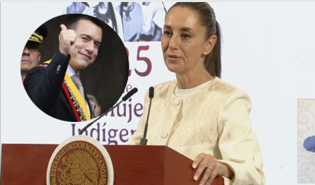 México no reanudará relaciones con Ecuador mientras Noboa sea presidente: Sheinbaum