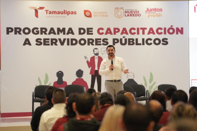 Secretaría del Trabajo capacita a trabajadores municipales de Nuevo Laredo