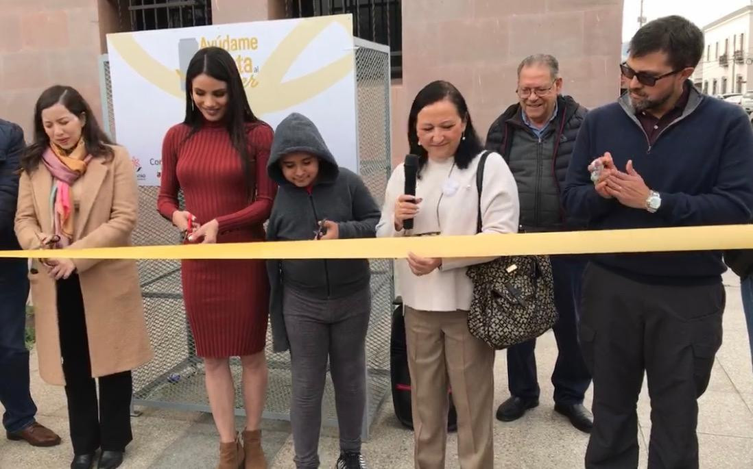 Inauguran contenedor para darle lata al cáncer